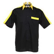 CAMISA PROFESIONAL DART Negra y Amarilla S - 1