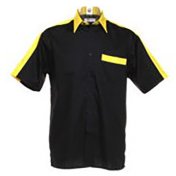 CAMISA PROFESIONAL DART Negra y Amarilla S