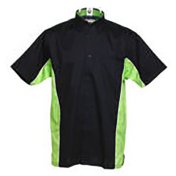 CAMISA SPORT DART Negra y Lima S - 1