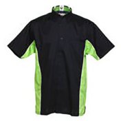 CAMISA SPORT DART Negra y Lima M