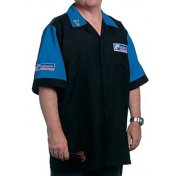 CAMISA UNICORN NEGRA Y AZUL S - 1
