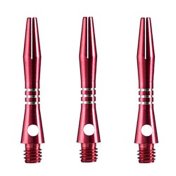 Cañas Anodised Roja Corta 30mm - 2