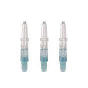 Cañas L-Style Laro Silent Giratoria Transparente Emerald 130 extra corta - 1