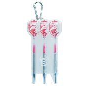 Funda Dardos Bulls ACRA X transparente blanco - 3