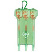 Funda Dardos Bulls ACRA X transparente Verde - 2