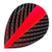 Plumas Harrows Darts Flights Quantum Red Pear - 1