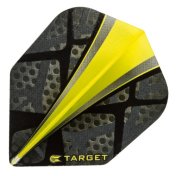 Plumas Target Darts Pro 100 Vision Center Sail No6 Yellow - 1