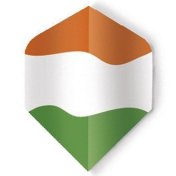 Plumas Unicorn Darts Standard Maestro Bandera Flags - 1