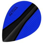 Plumas Harrows Retina Pear Azul Negro - 1
