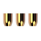 Copas New Champagne Ring Dorados Premium 3 unidades  - 2