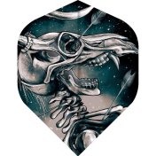 Plumas Designa Horror Show No2 Std Deer Skull - 1