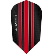 Plumas Mission Darts Slim Mesh Rojo