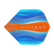 Plumas Harrows Darts Silika Lumen n6 Shape 5119 Cyan Orange - 2