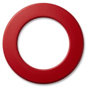 Dartboard Bulls Darts Surrounds Rojo - 2