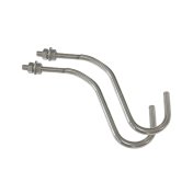 Soportes Taco Puente Taco Mesa Billar Plateado 2 unidades - 1