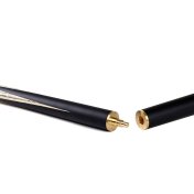 Taco de Snooker Riley 3 piezas 3/4 Madera Negra/Marrón 145cm 9.5mm 17-19oz - 2