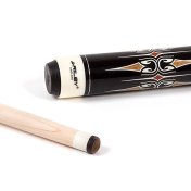 Taco de billar americano Riley Centurion Negro con agarre de cuero 13mm 19oz - 2