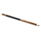 Taco de billar americano Riley Marrón Claro con agarre de cuero 13mm 19oz - 3