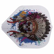 Plumas Champagne Flights L-Style L1EZ Standard Chief Skull Clear White - 3