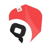 Plumas Target Chicane Pro.Ultra Red Flights (3 Sets) No.6 Shape - 2