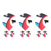 Plumas Target Chicane Pro.Ultra Blue Flights (3 Sets) No.6 Shape - 1