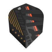 Plumas Target RVB 80% Raymond van Barneveld No.6 Shape Negro - 2