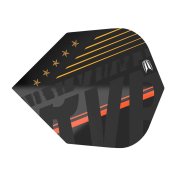 Plumas Target RVB 80% Raymond van Barneveld No.6 Shape Negro - 3