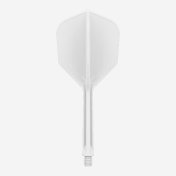 Plumas Target K-Flex No.6 Shape White Medium