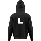 Sudadera L-Style Hoodei Negro - 3