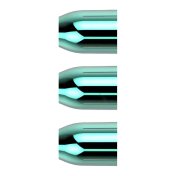 Copas New Champagne Ring Color: Aqua Azul Premium 3 unidades  - 2