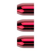 Copas New Champagne Ring Rojo Premium 3 unidades  - 3