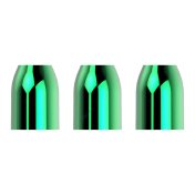 Copas New Champagne Ring Verde Premium 3 unidades 