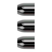 Copas New Champagne Ring Negro Premium 3 unidades  - 3