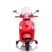 Moto eléctrica Vespa roja 3-6 años 12V - 3