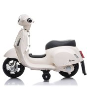 Mini Moto Vespa Eléctrica 6v Blanco - 4