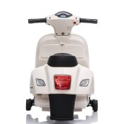 Mini Moto Vespa Eléctrica 6v Blanco - 6