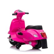 Mini Moto Vespa Eléctrica 6v Rosa - 4