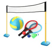 Juego 3 en 1 de Exterior para niños. Voliebol, Tenis y Bádminton - 1
