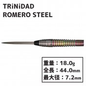Dardos Trinidad Darts Romero P.Metal 90% 18g - 2