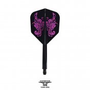 Plumas Condor Axe Shape Tribal Butterfly M 27.5mm 3 Uds.  - 2