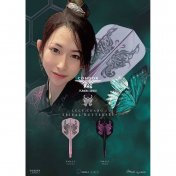 Plumas Condor Axe Shape Tribal Butterfly Rosa S 21.5mm 3 Uds.  - 5