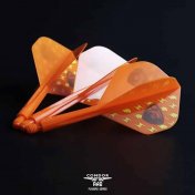 Plumas Condor Axe Thunderbolt Bear Orange Standard S 21.5m 3 Uds.  - 4