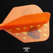 Plumas Condor Axe Thunderbolt Bear Orange Shape L 33.5m 3 Uds.  - 3