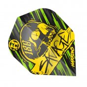Plumas Harrows Darts Flights Savage Yellow Green - 2