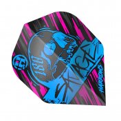 Plumas Harrows Darts Flights Savage Aqua Pink - 3