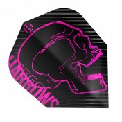 Plumas Harrows Darts Flights Rage Pink