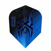 Plumas Harrows Darts Flights N6 Atrax Blue - 3