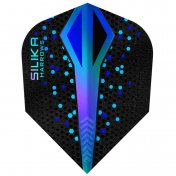 Plumas Harrows Darts Silika ColourShift Crystalline N6 Blue