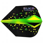 Plumas Harrows Darts Silika ColourShift Crystalline N6 Green - 2