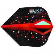 Plumas Harrows Darts Silika ColourShift Crystalline N6 Red - 2